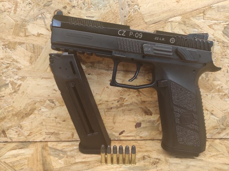 pistolet  CZ P-09 KADET kal.  0.22 LR